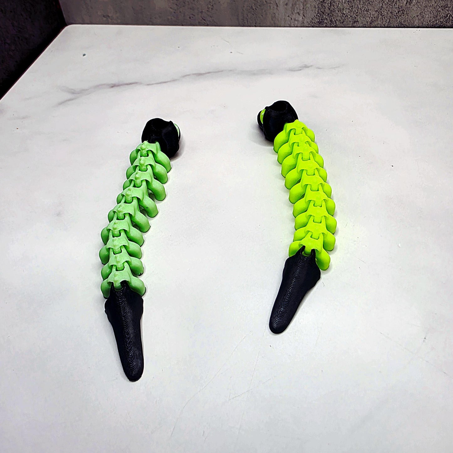 Boney Snake Skeleton Stanley Straw Topper – Glow-in-the-Dark Halloween Tumbler Accessory Charm | Fits 20oz 30oz 40oz Stanley Cups