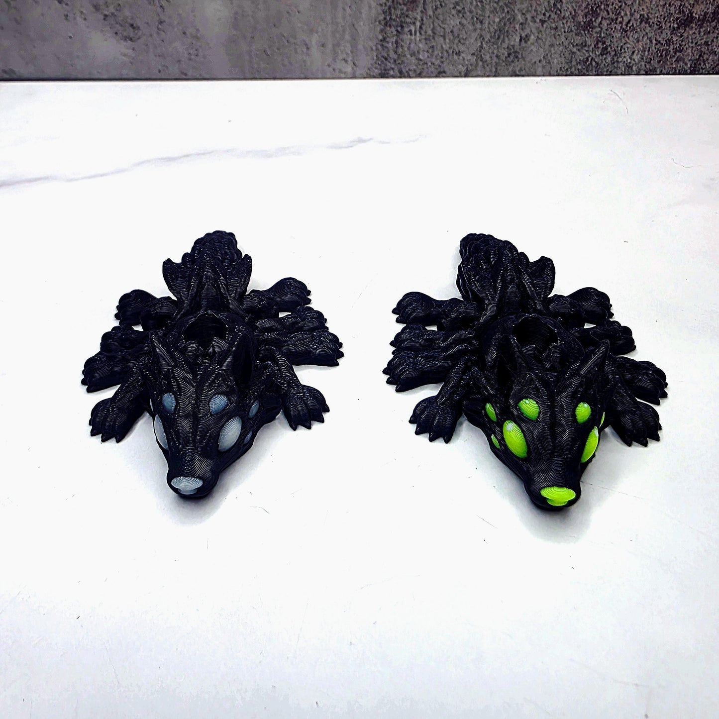 Cute Wolf Spider Stanley Straw Cover Flexible Body and Six Legs Custom Colors and Glow-in-the-Dark Option | Tumbler Accessory Charms