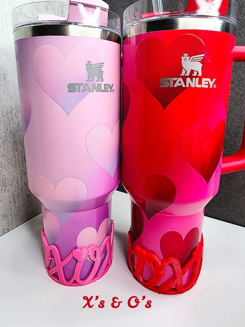 Valentine’s Light Heart Dragon Straw Topper for Stanley Tumblers | 13 Design Options | FREE Boot | Custom Colors Available