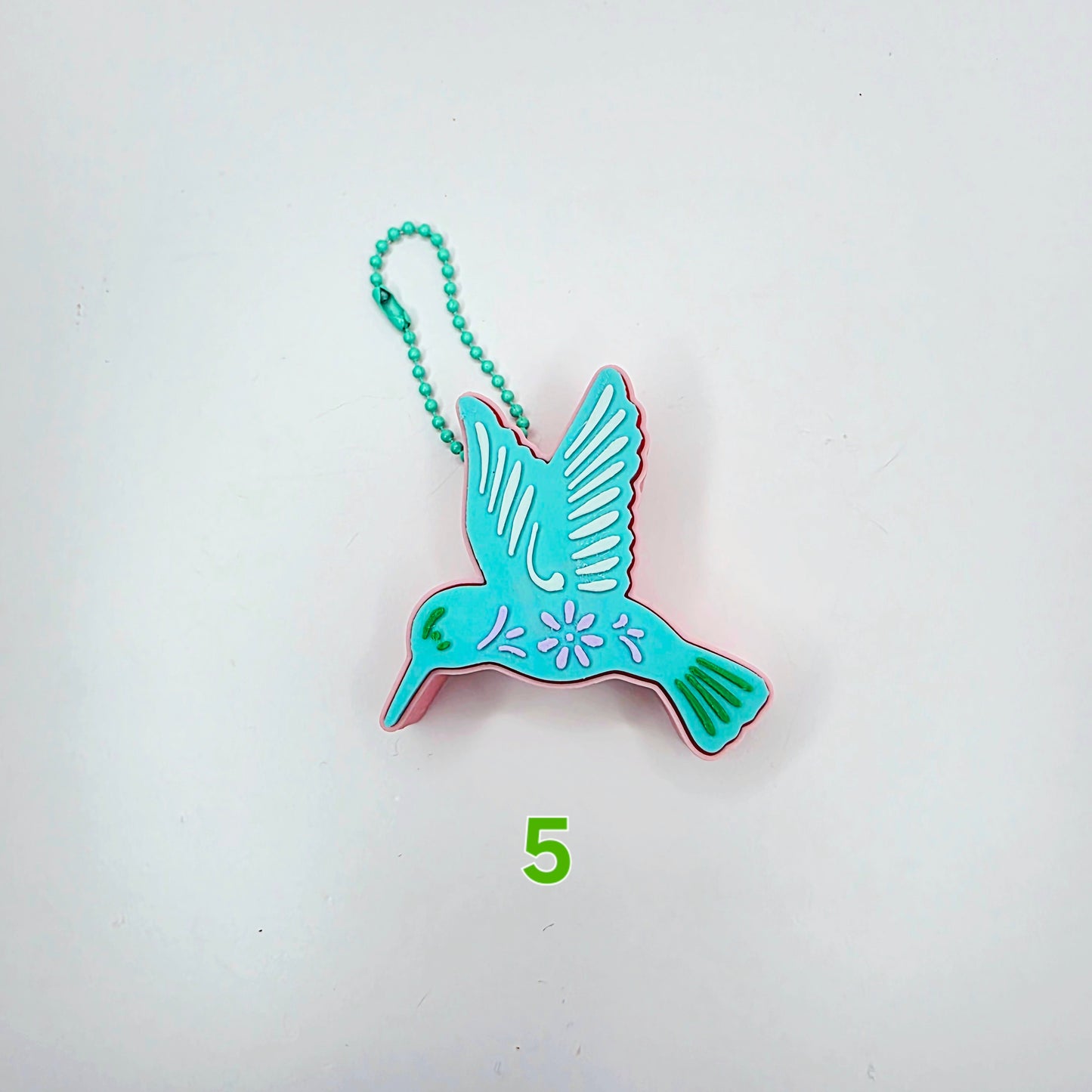 3D Printed Hummingbird Fidget Clicker Keychain – 7 Color Schemes + Custom | ADHD, Anxiety, Stress Relief Satisfying Click | Cute Bird Fidget