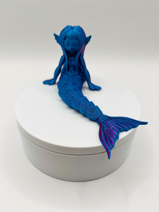 Flexi Mermaid Straw Topper Stanley Tumbler