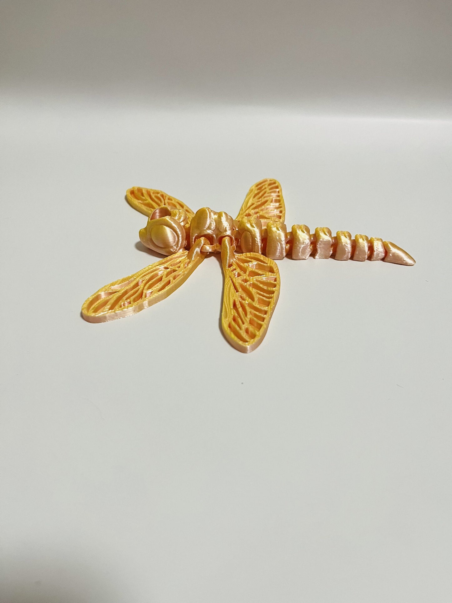 Dragonfly Straw Topper for Stanley Tumbler | 3D Printed Flexible Wings & Tail | Nature-Inspired Tumbler Accessory | Tumbler Charm