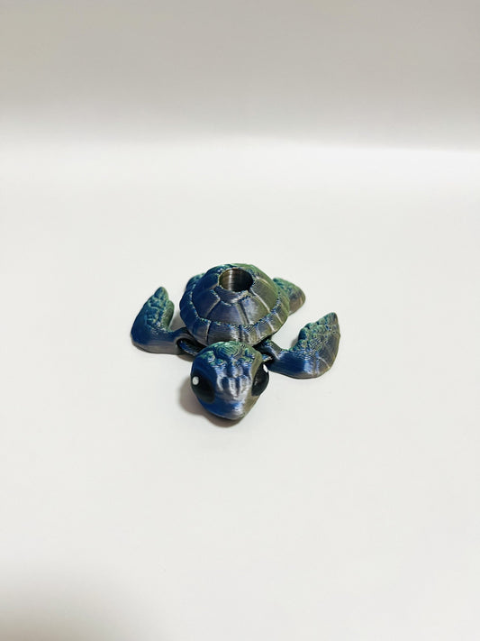 Turtle Straw Topper for Stanley Tumblers | Ocean-Inspired Flexible Cup Charm | Cute Sea Turtle Tumbler Accessory