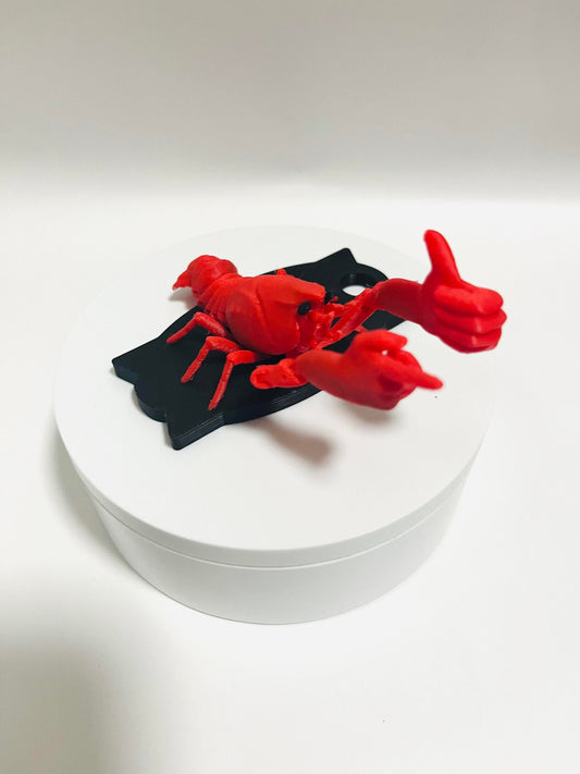 Buddy Crawfish Stanley Lid Topper