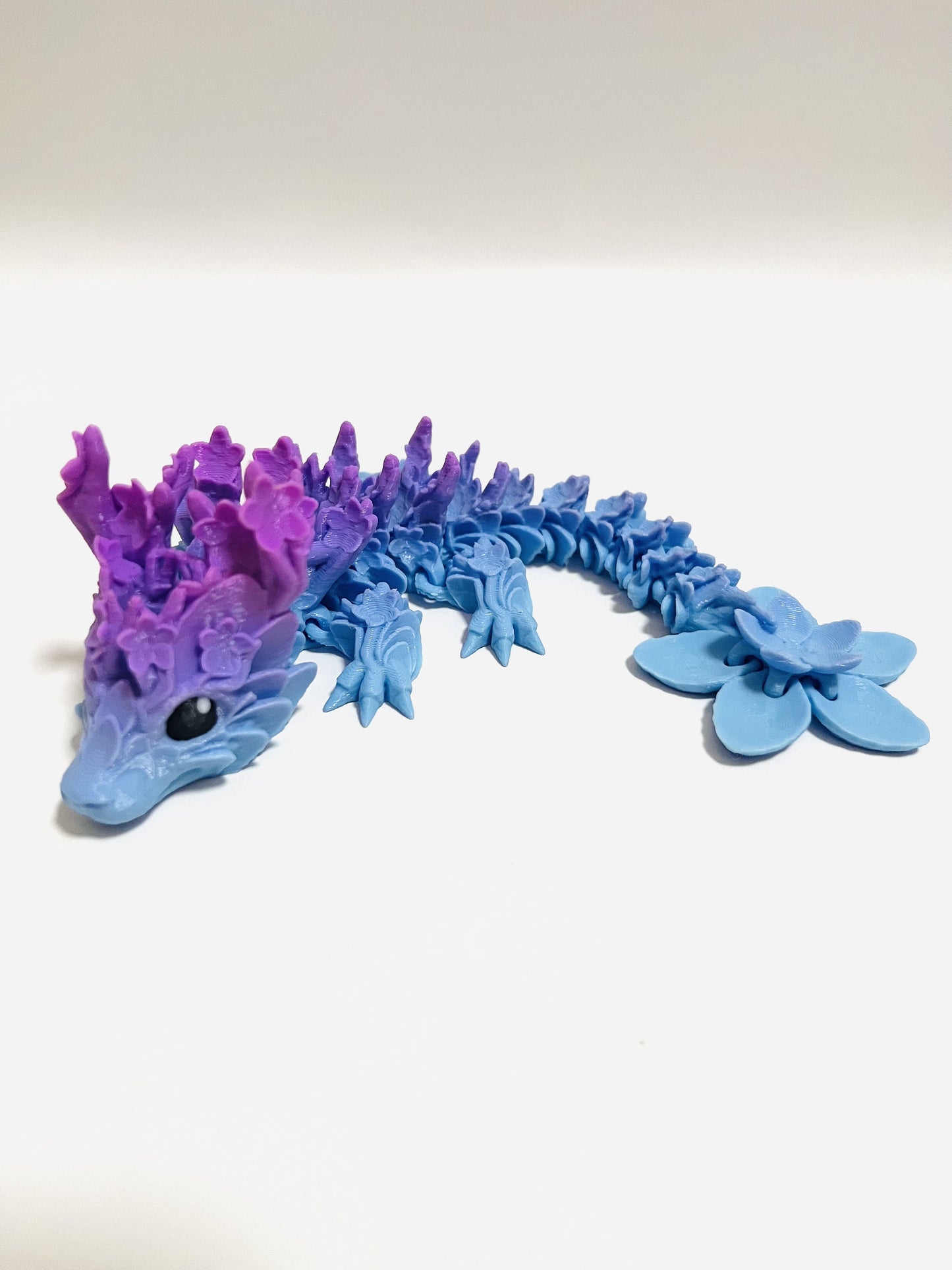 Cherry Blossom Dragon Straw Topper for Stanley Tumbler | Fantasy Floral Cup Charm | Cute Spring Dragon Accessory for Drinkware