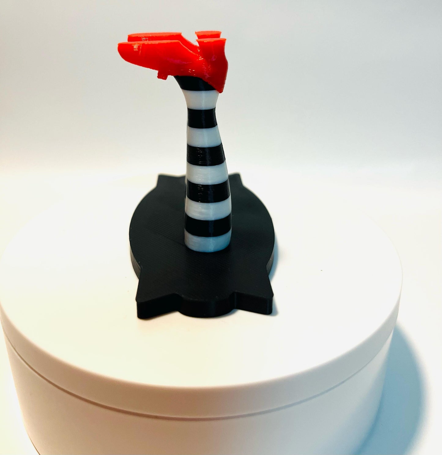 Witch Legs Lid Topper for Stanley Tumbler | Halloween Cup Accessory | Interchangeable Shoes in Red, Green & Purple | Cute Halloween Topper