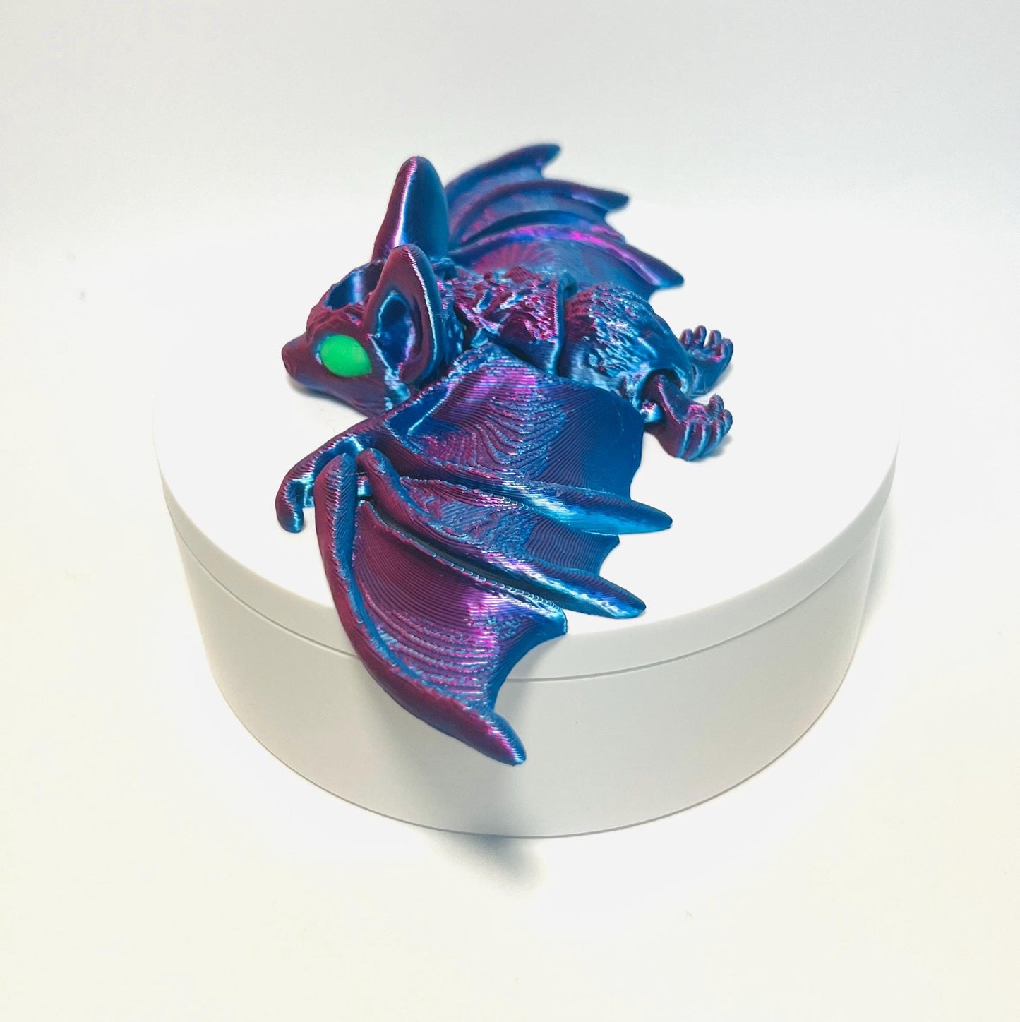 Flexible Bat Straw Topper for Stanley Tumbler | 3D Printed Halloween Tumbler Accessory | Cute Spooky Cup Topper