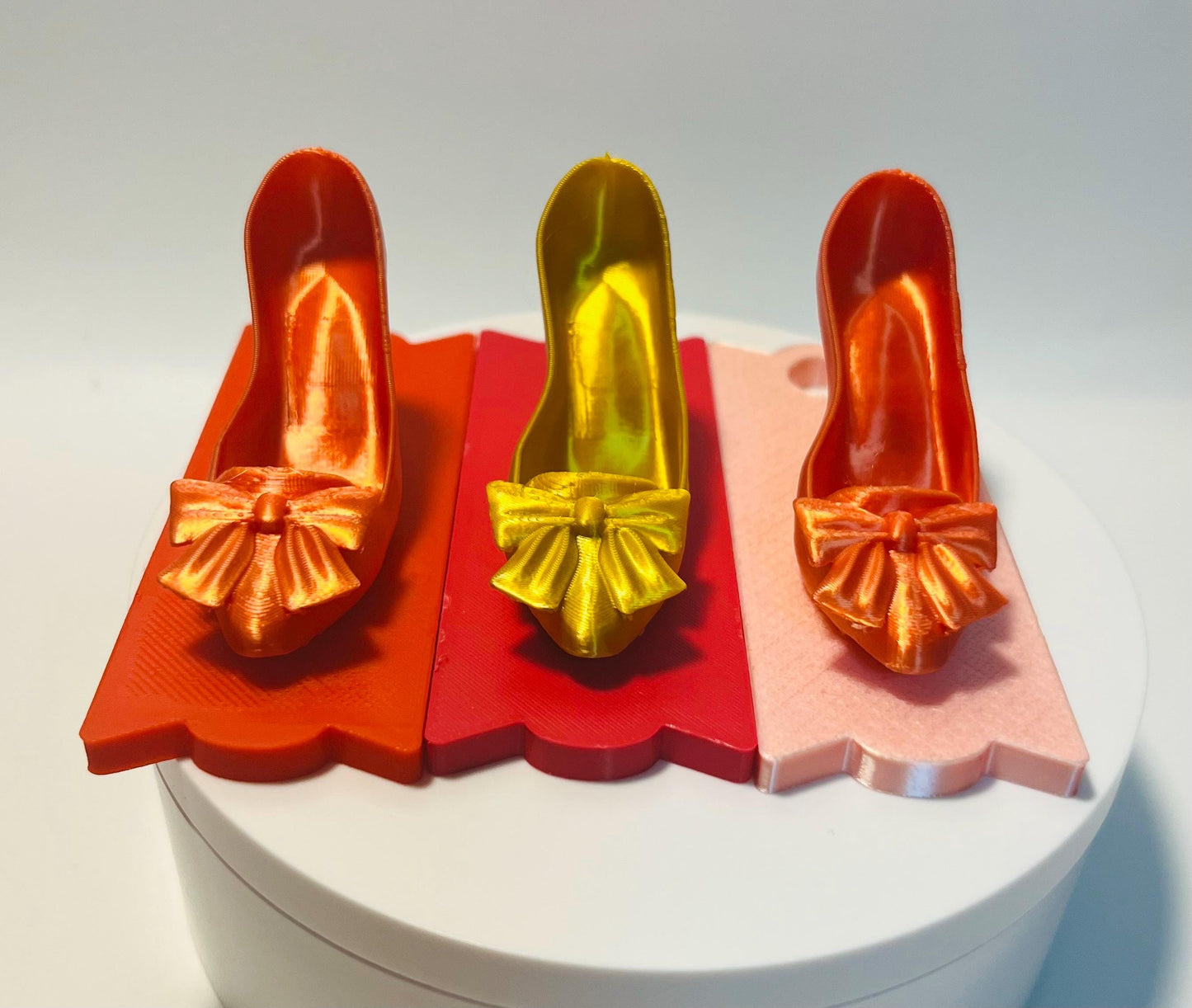 High Heel Lid Topper for Stanley 20oz 30oz 40oz Tumblers – 3D Printed Cinderella Barbie Themes – Fun Stylish Cup Accessory Lid Tumbler Charm