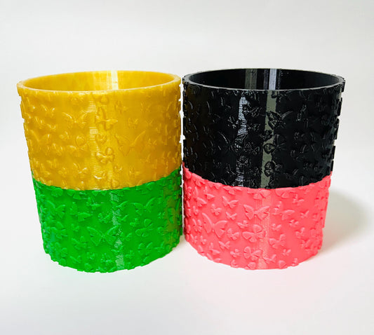 Cute 3D Printed Butterfly Boot for Stanley Tumblers – Fits 20oz, 30oz & 40oz | Tumbler Protector Sleeve | Stanley Cup Accessories Boot