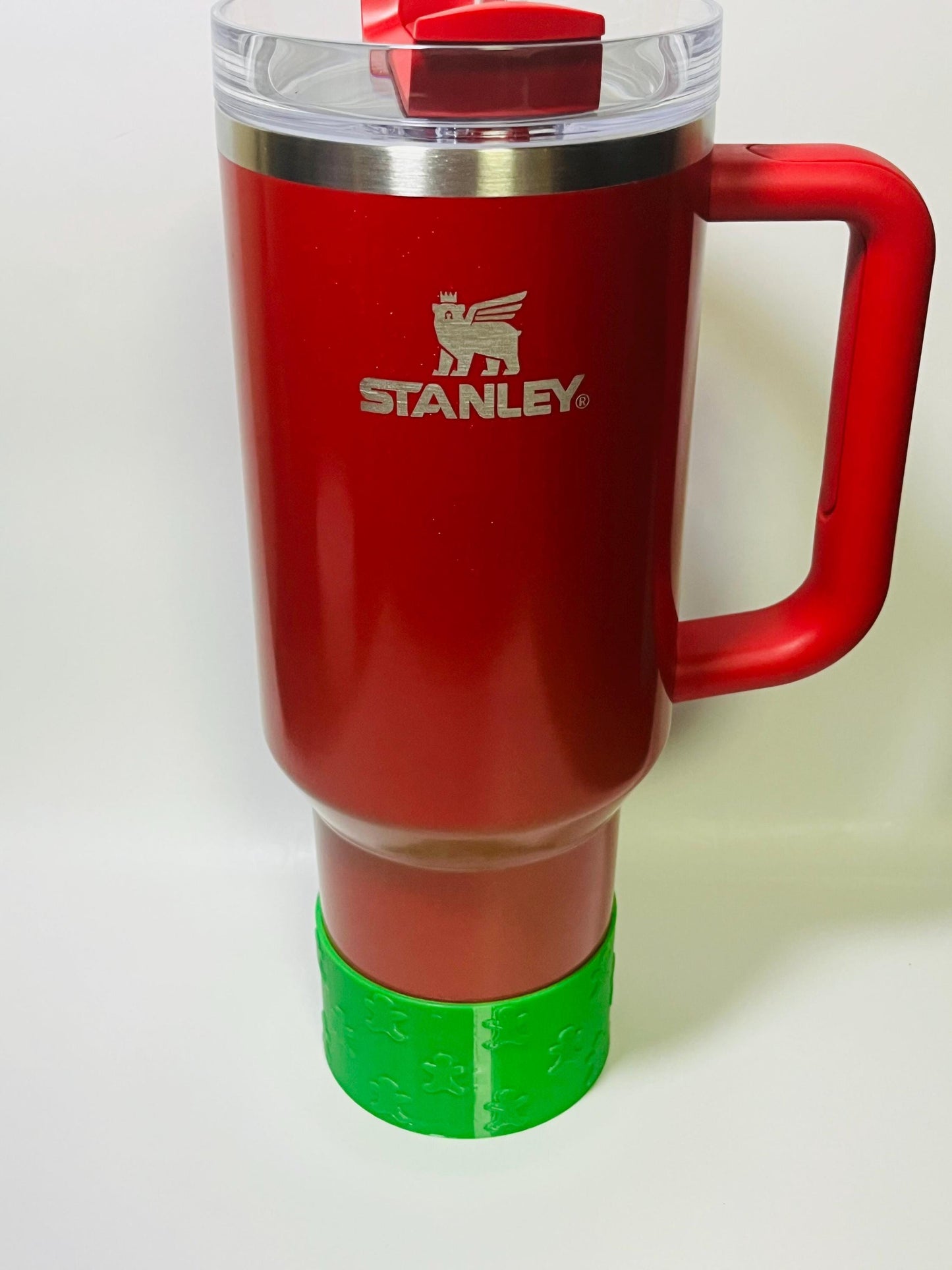 Gingerbread Man Boot for Stanley Tumbler | 3D Printed Holiday Cup Protector | Fits 20oz 30oz 40oz | Christmas Tumbler Accessory