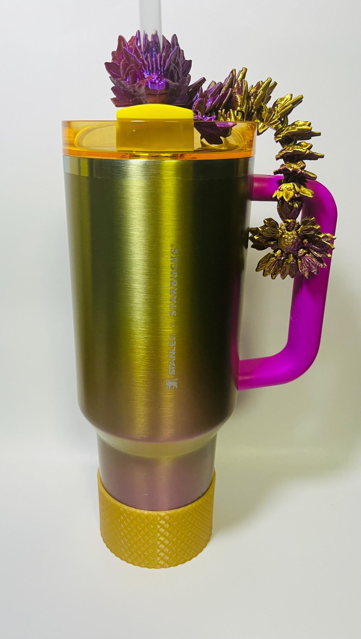 Dragonscale Boot for Stanley Tumblers – Stanley Cup Sleeve for 20oz, 30oz, 40oz – Fantasy-Inspired Grip & Protection Dragon Armor