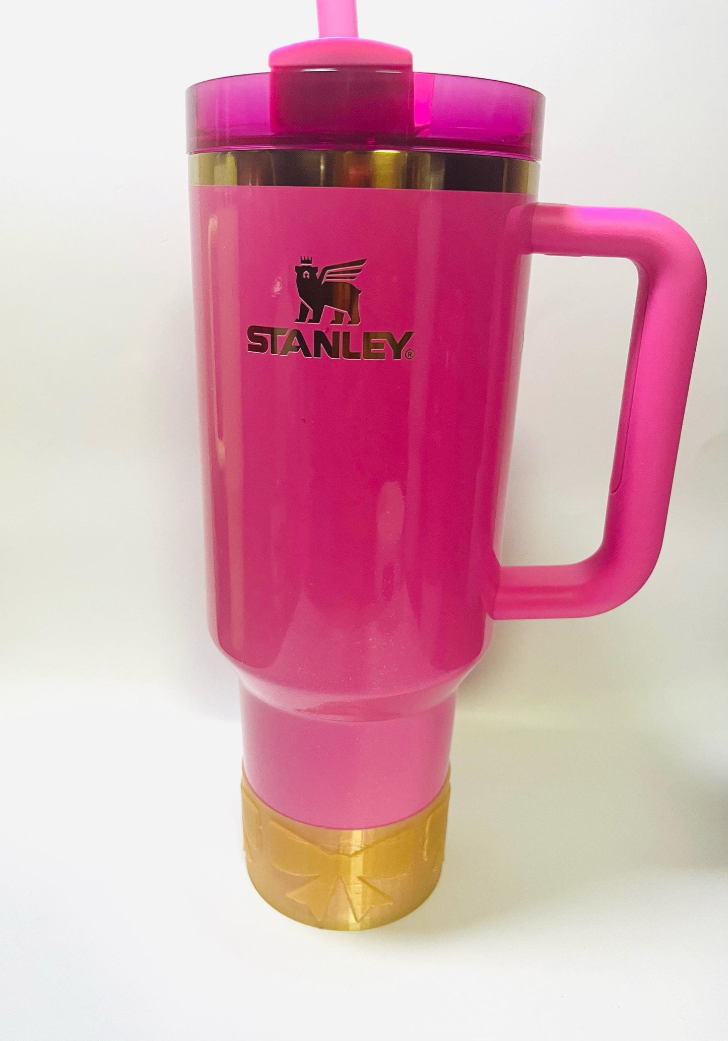 LoveShack Fancy Inspired Bow Boot for Stanley Tumblers – 3D Printed Cup Sleeve 20oz, 30oz, 40oz | Cute, Chic & Protective Tumbler Accessory