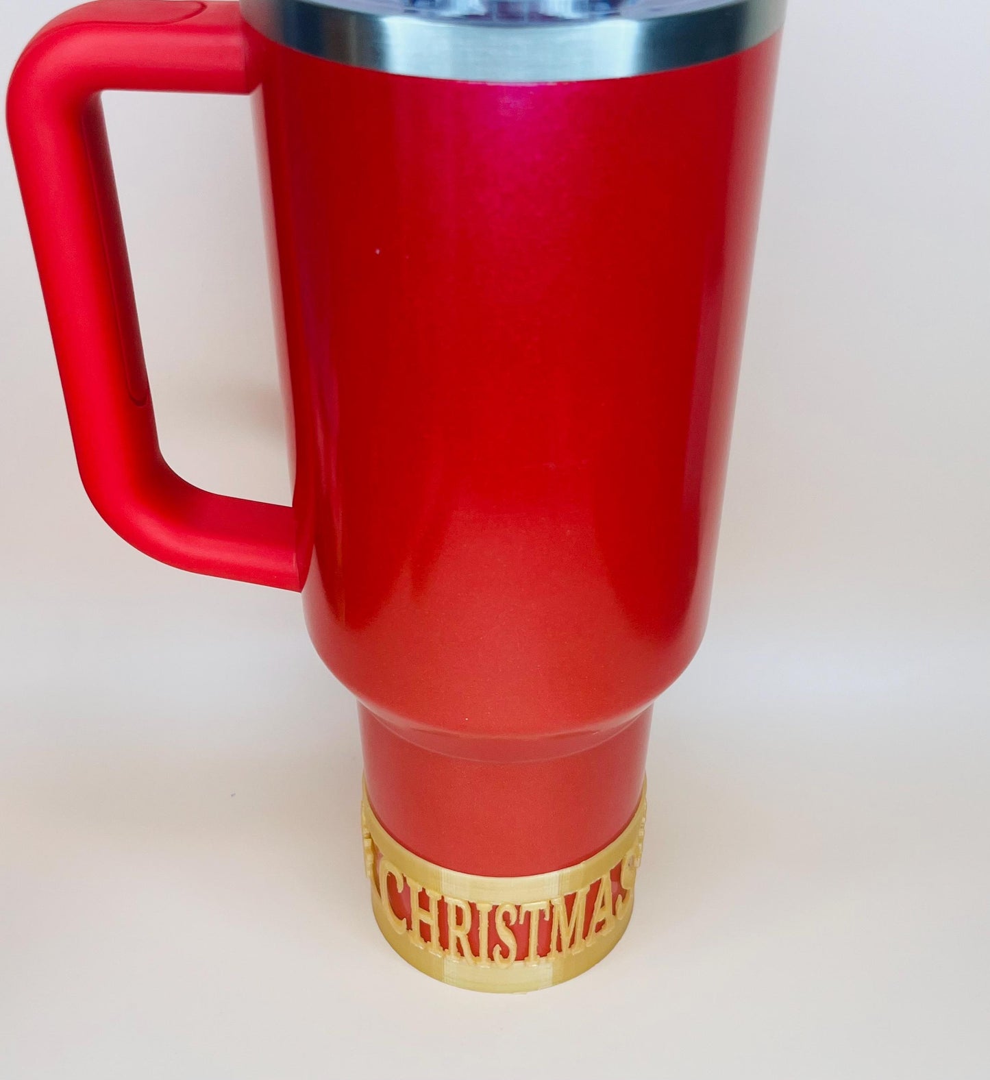 Merry Christmas Stanley Boot – 3D Printed Holiday Cup Sleeve for 20oz, 30oz 40oz Tumblers | Festive, Durable & Eco-Friendly Gift Idea