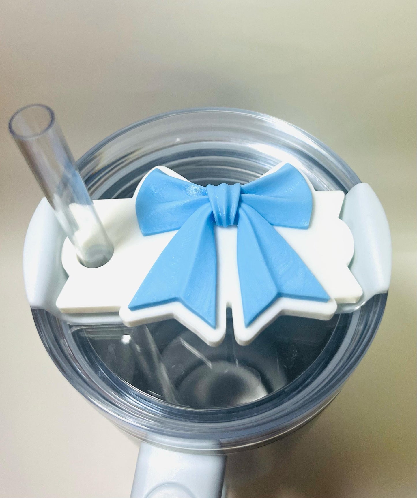 LoveShack Fancy Inspired Bow Lid Topper Stanley 20oz 30oz 40oz Tumblers