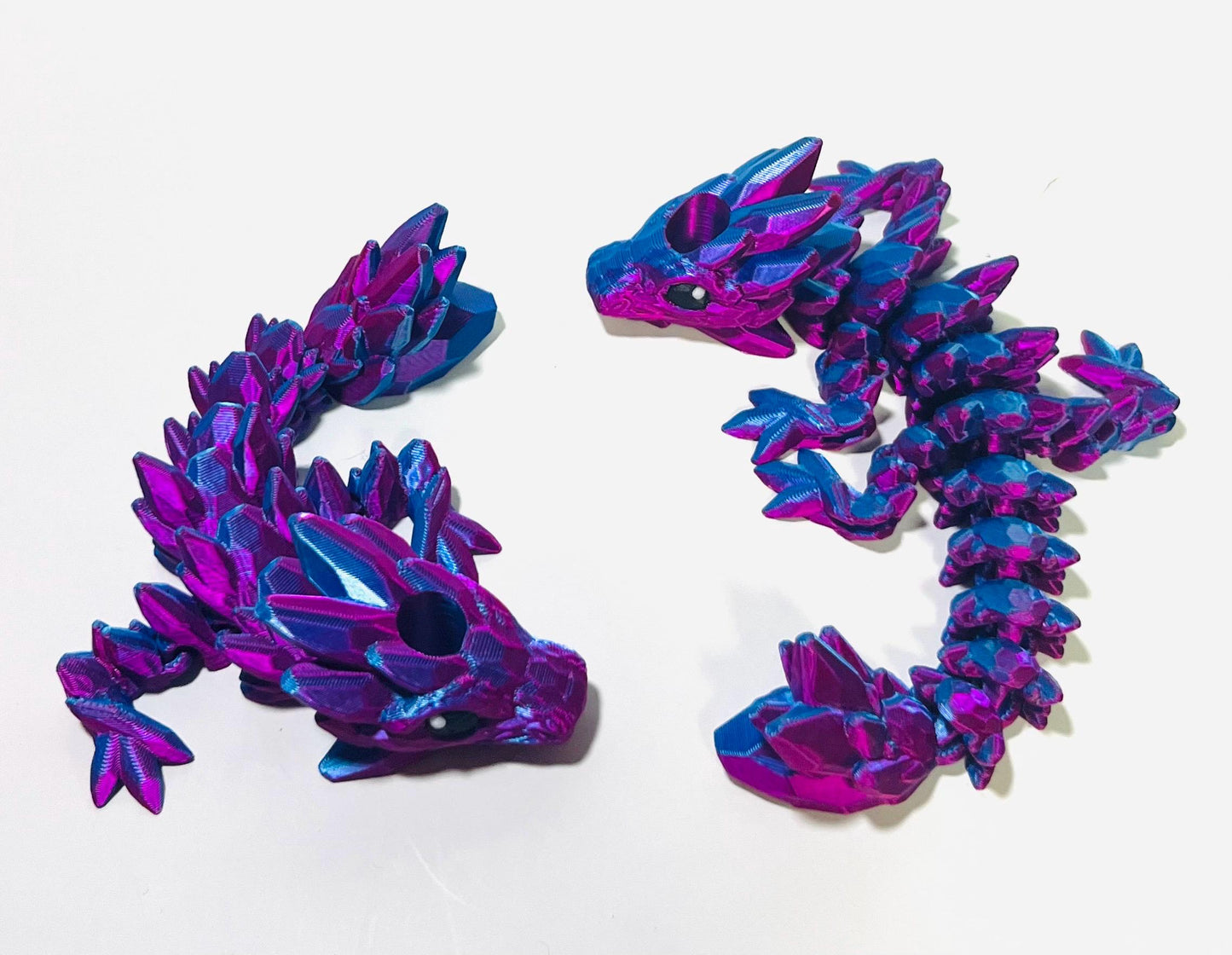 Gemstone Dragon Straw Topper for Stanley Tumbler | Fantasy Cup Charm | Fits 20oz 30oz 40oz | Magical Dragon Accessory | Tumbler Accessories