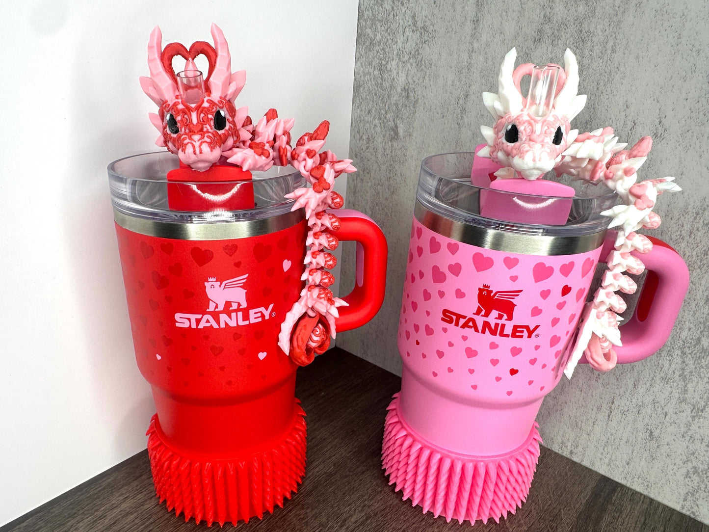 3D Printed Dragon Scale Boot for Stanley Tumblers | Cup Protector | Fits 20oz 30oz 40oz | Fantasy Tumbler Accessory | Protective Sleeve