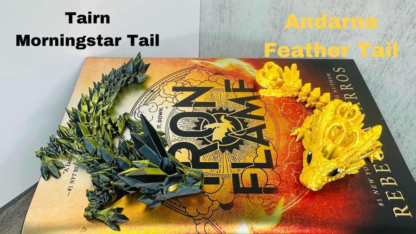 Fourth Wing Dragon Straw Toppers for Stanley | Tairn, Andarna, Sgaeyl | Flexible Cup Accessories | 20oz 30oz 40oz Fit | Tumbler Toppers