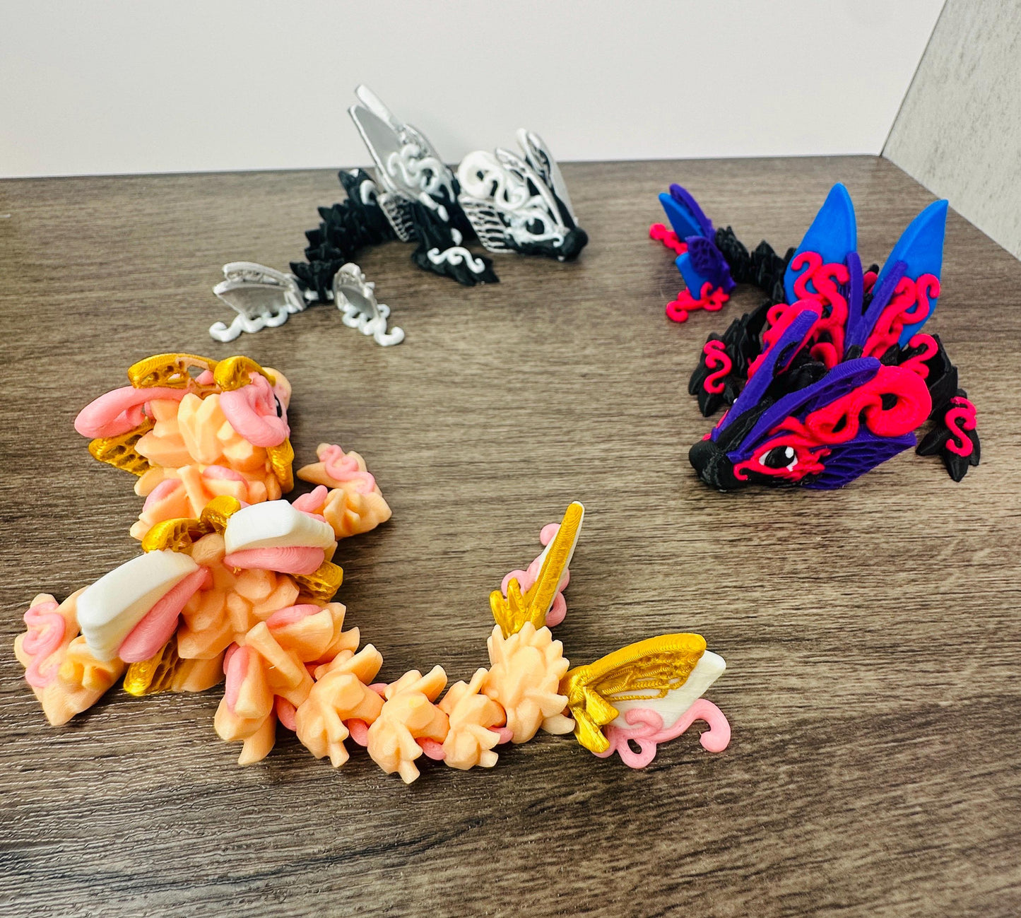 Butterfly Dragon Straw Topper for Stanley x Barbie Tumblers – Flexible 3D Printed Accessory in Adult & Baby Sizes | Iconic Cup Charms