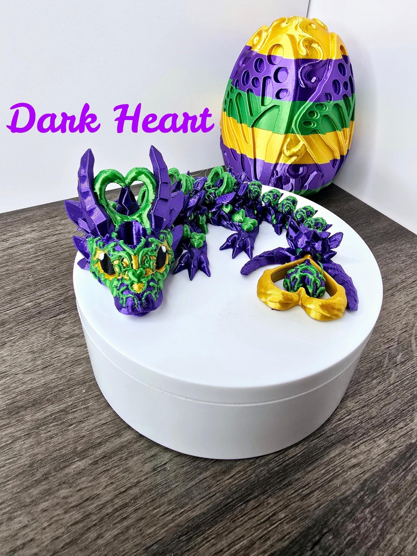 Mardi Gras Dragon Straw Toppers for Stanley Tumbler | Flexible Fantasy Cup Charms | Butterfly, Crystal, Rose, Hearts | Cute Tumbler Charms