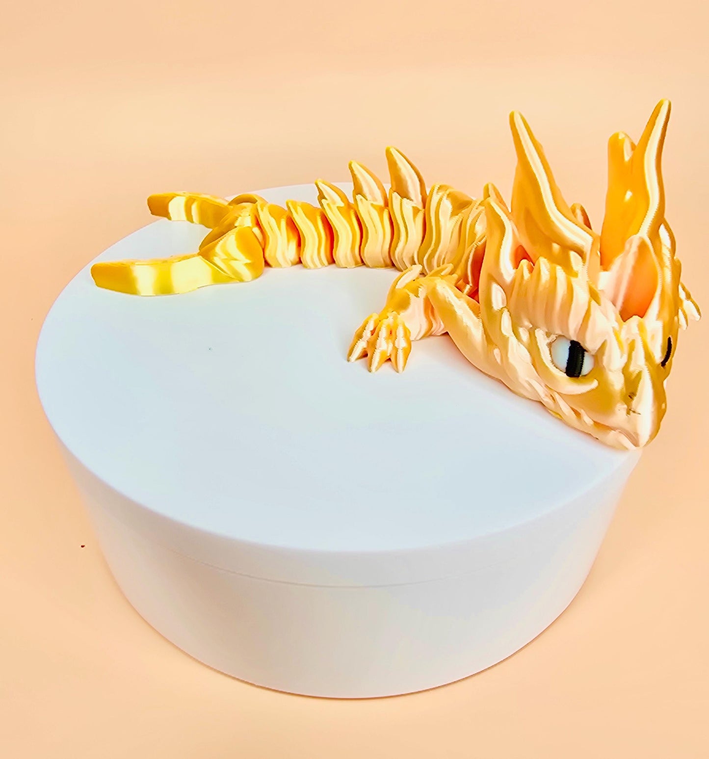 Cancer Zodiac Sign Dragon Straw Topper for Stanley Tumblers – 3D Printed Flexible Crab Sign Accessory | Astrology Tumbler Topper | Cup Charm