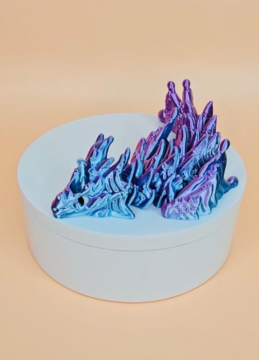 Aquarius Dragon Zodiac Straw Topper | Flexible Stanley Cup Accessory | Astrology Gift for Aquarius | Fits 20/30/40oz Stanley | Tumbler Charm