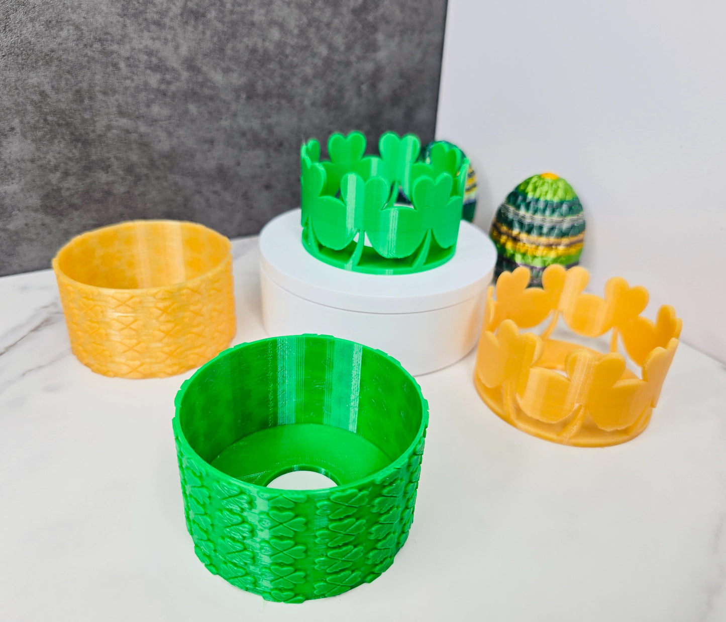 Pot of Gold Turtle Straw Topper for Stanley Tumbler | St. Patrick’s Day Cup Charm | Lucky Clover Tumbler Accessory | Shamrock Cup Charm