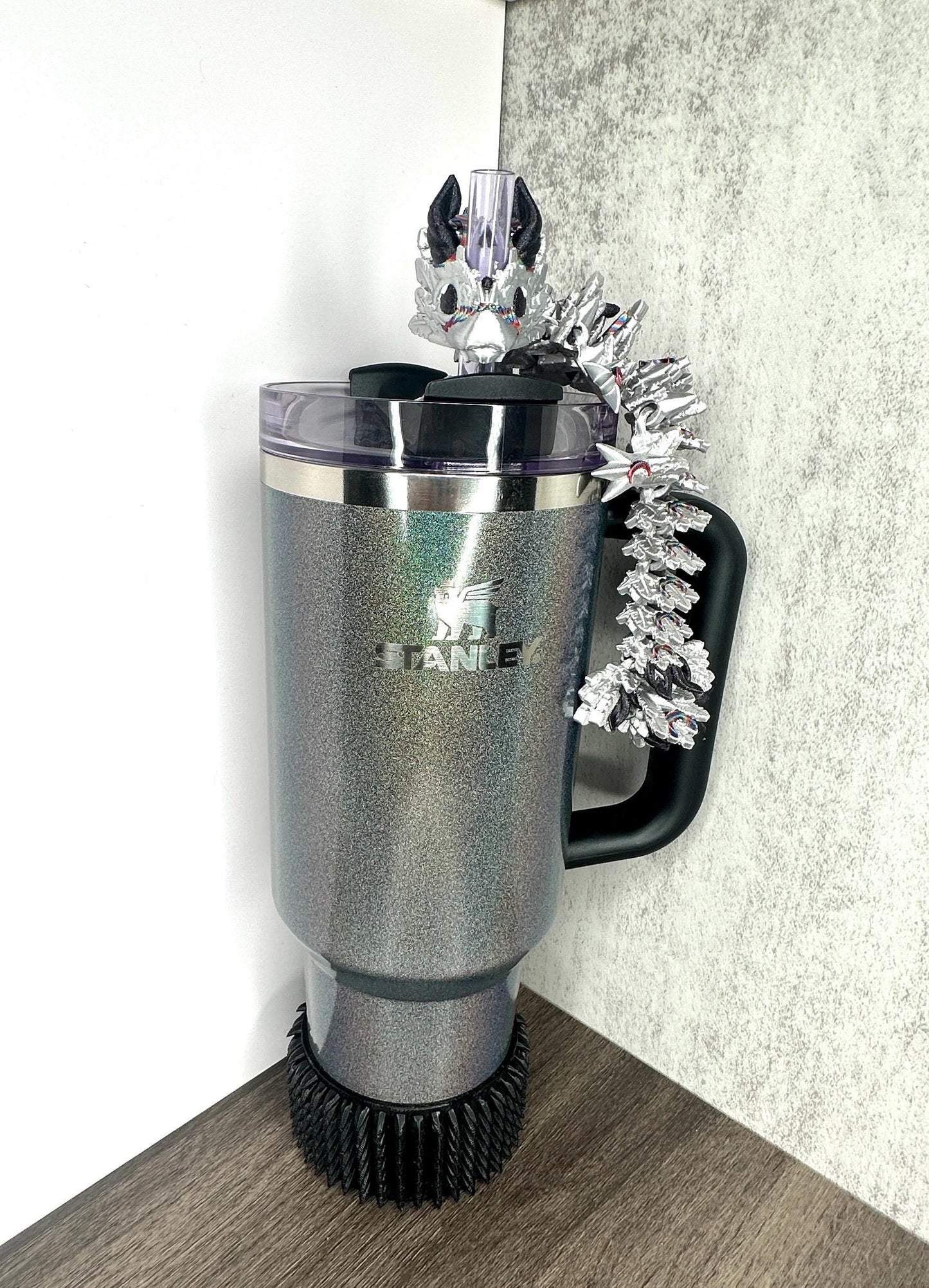 3D Printed Dragon Scale Boot for Stanley Tumblers | Cup Protector | Fits 20oz 30oz 40oz | Fantasy Tumbler Accessory | Protective Sleeve