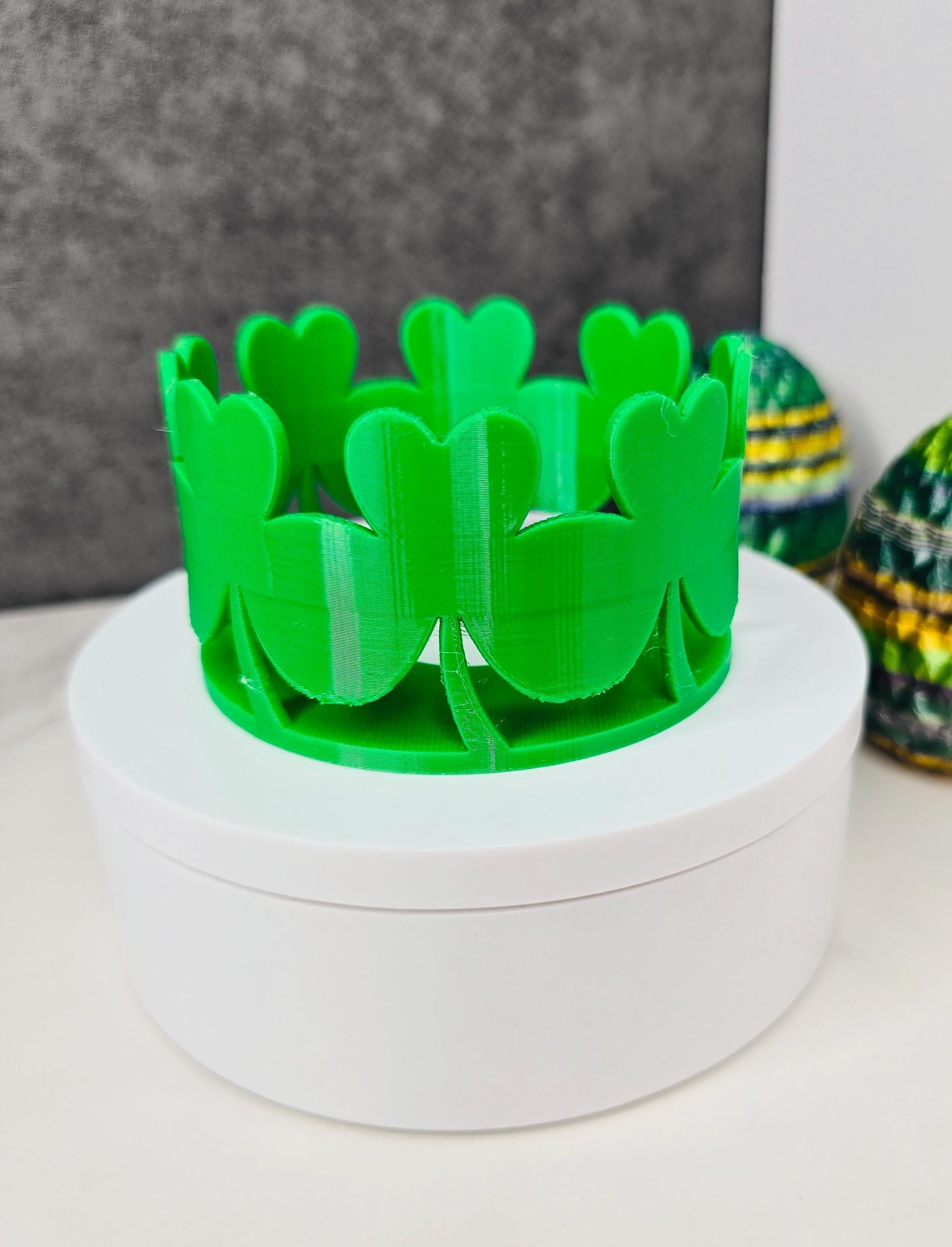 Pot of Gold Turtle Straw Topper for Stanley Tumbler | St. Patrick’s Day Cup Charm | Lucky Clover Tumbler Accessory | Shamrock Cup Charm
