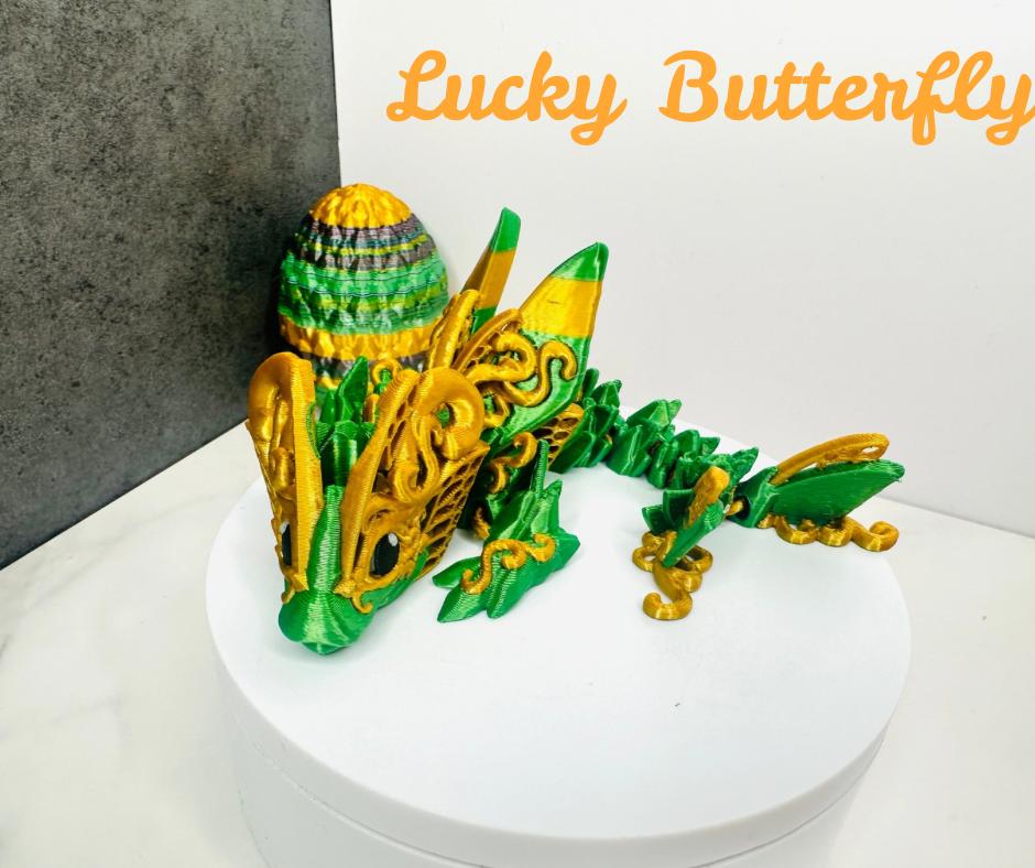 St. Patricks Day Luck Dragons Stanley Tumbler Straw Toppers, 4 Leaf Clover, Butterfly, Lucky Charm, & Lucky Heart