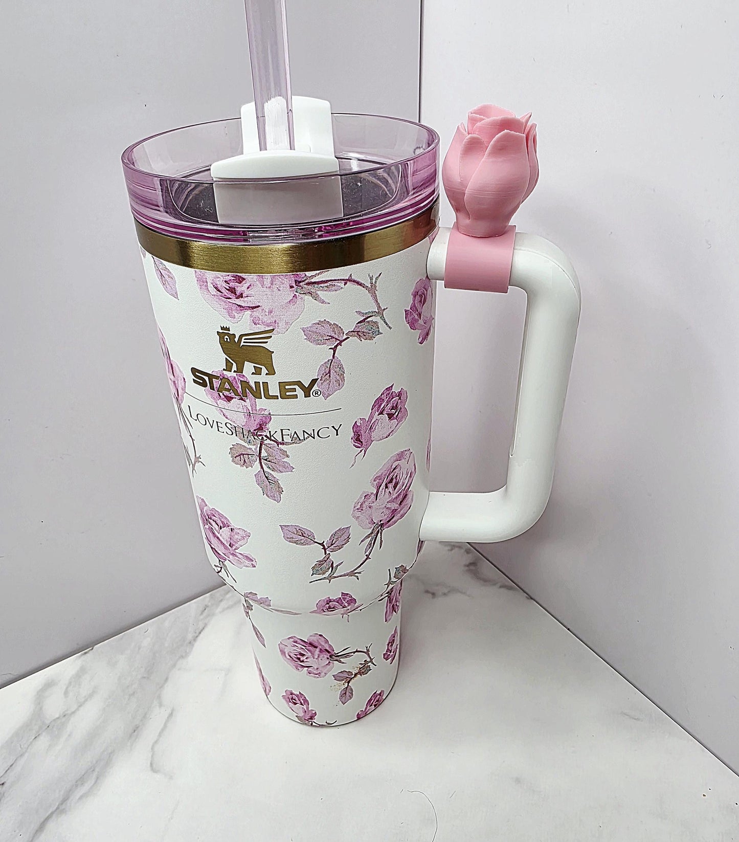 Bow Handle Charm for Stanley, Brumate & HydroJug | 3D Printed Tumbler Accessory | Cute Charms for Cup Handles | Gift for Her | Gift for Mom