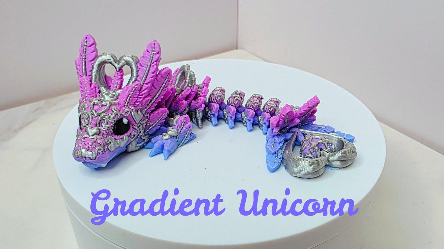 Light Heart Dragon Toppers for Stanley, Brumate, Hydrojug | Flexible Magnetic Straw & Handle Charms | Fun Tumbler Accessory | Tumbler Topper