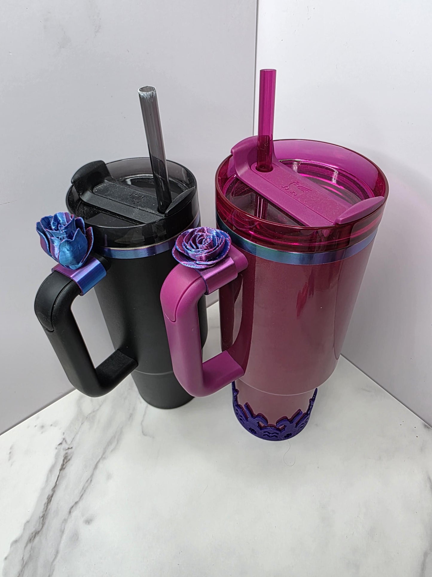 Bow Handle Charm for Stanley, Brumate & HydroJug | 3D Printed Tumbler Accessory | Cute Charms for Cup Handles | Gift for Her | Gift for Mom