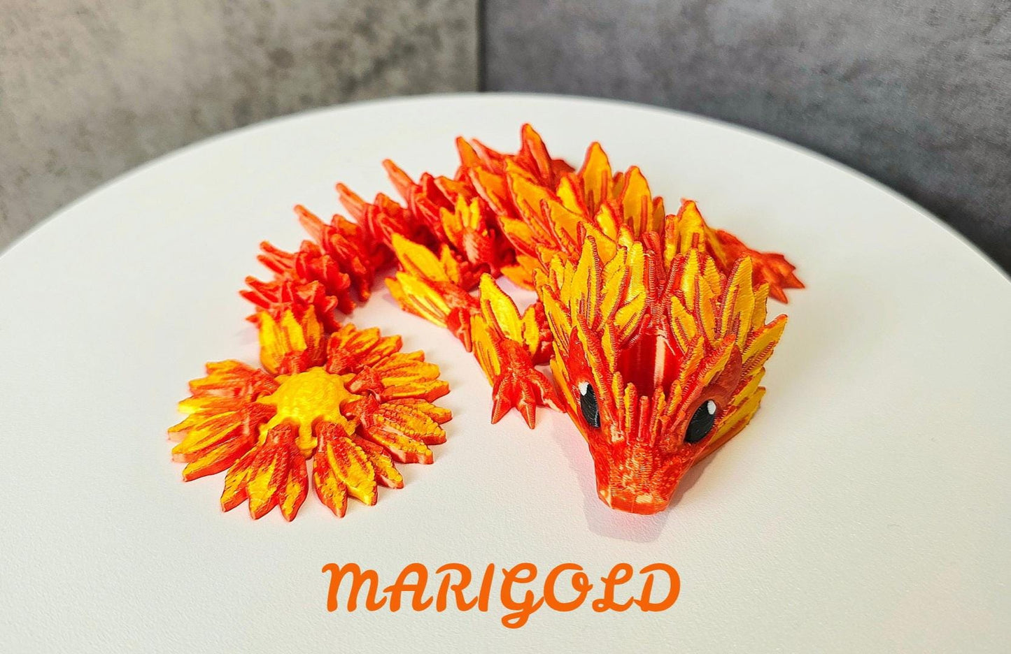 Cute Summer Flower Dragon Straw Toppers for Stanley Tumblers –Sunflower, Hydrangea, Aster, Marigold, Daisy, Geranium Matching Boot Accessory