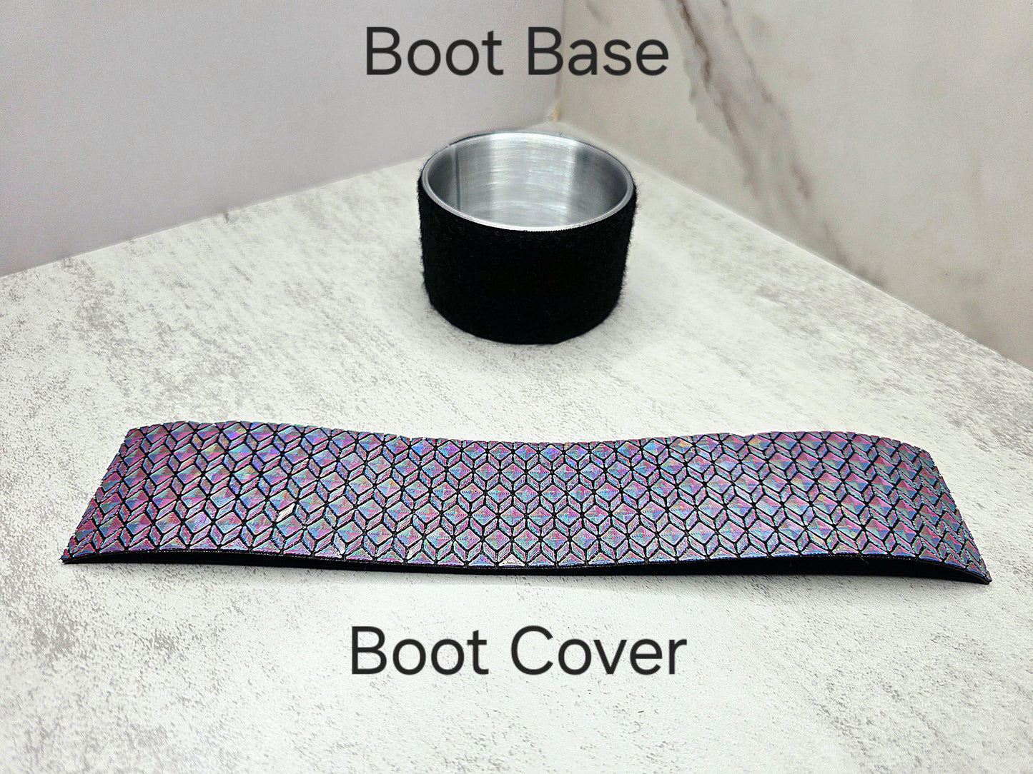 Dice Lattice Boot for Stanley Tumbler | Optical Illusion Cup Boot | Interchangeable Modern Tumbler Accessory | Protective Cup Sleeve