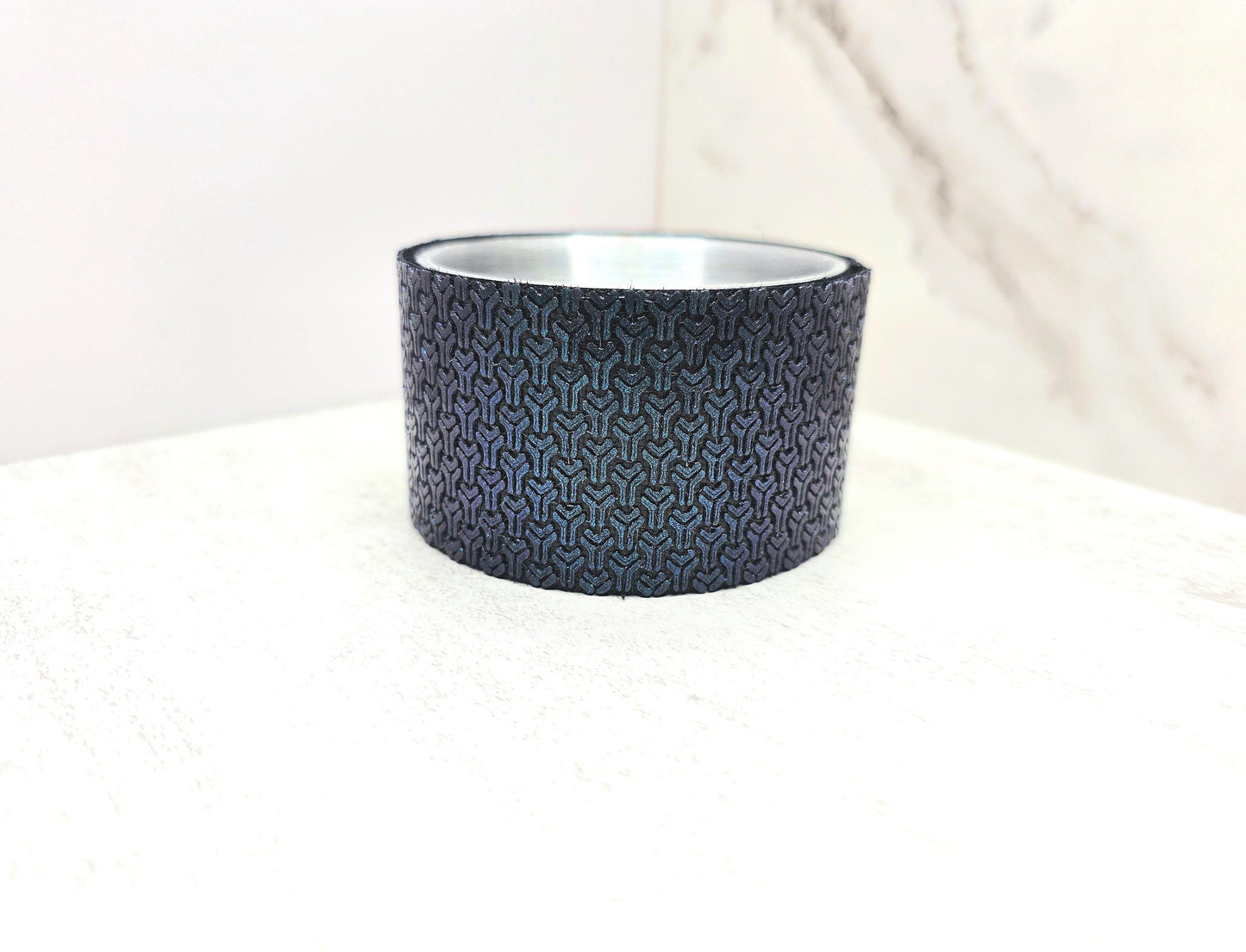 Escher Lattice Boot for Stanley Tumbler | Geometric Optical Illusion Cup Boot | Interchangeable Modern Tumbler Accessory | Tumbler Sleeve