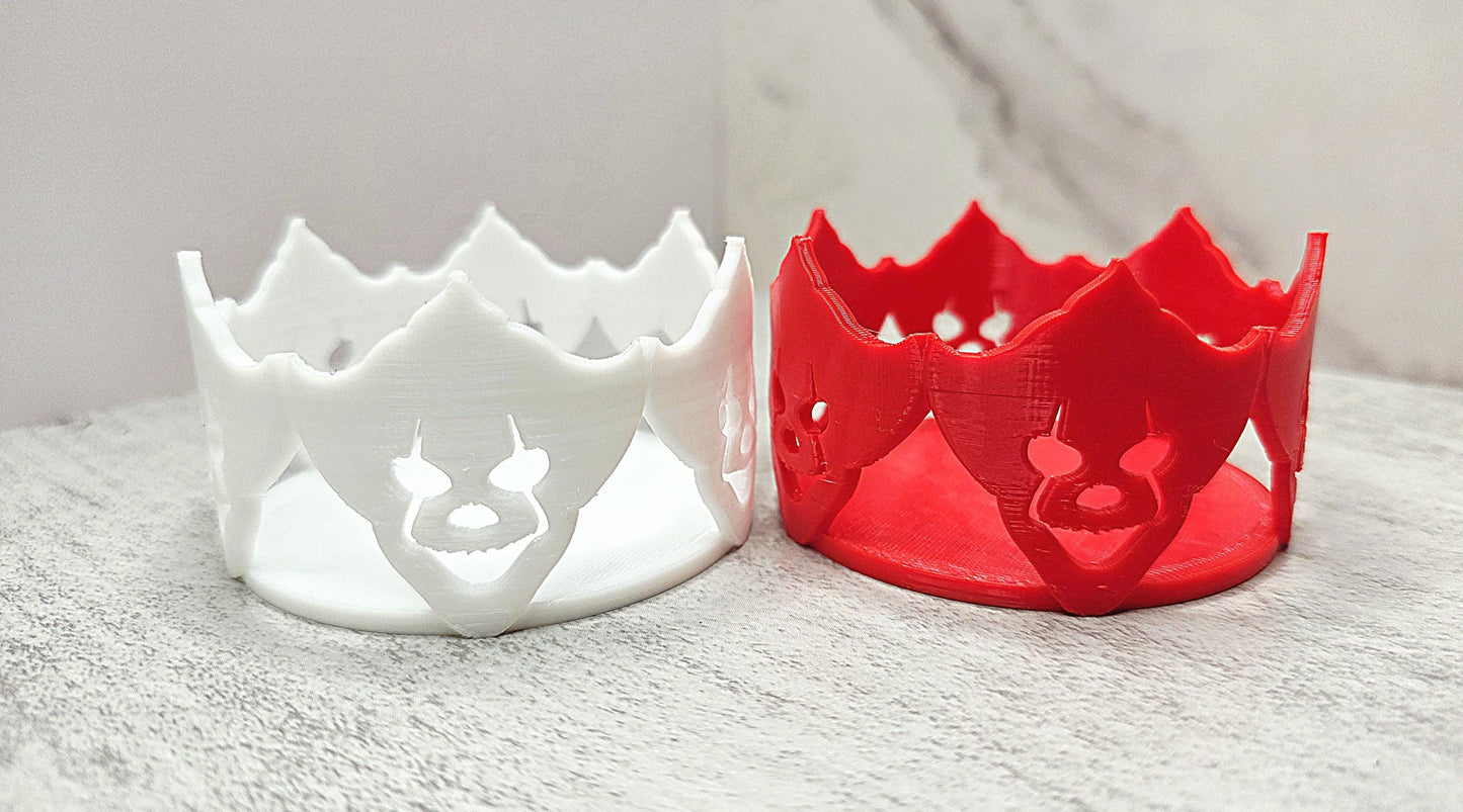 Evil Clown Boot for Stanley Tumbler | Fits 14oz 20oz 30oz 40oz | Creepy Halloween Cup Sleeve | Tumbler Accessories | Protective Cup Sleeve