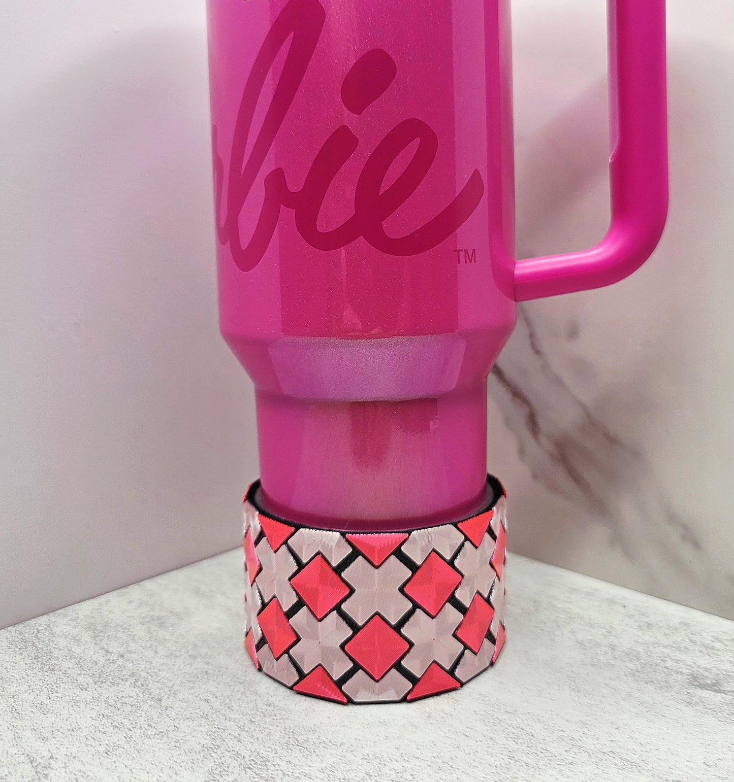 X Diamond Boot Cover for Stanley Tumbler | Geometric Cup Sleeve | Interchangeable Modern Tumbler Accessory | Minimalist Style |