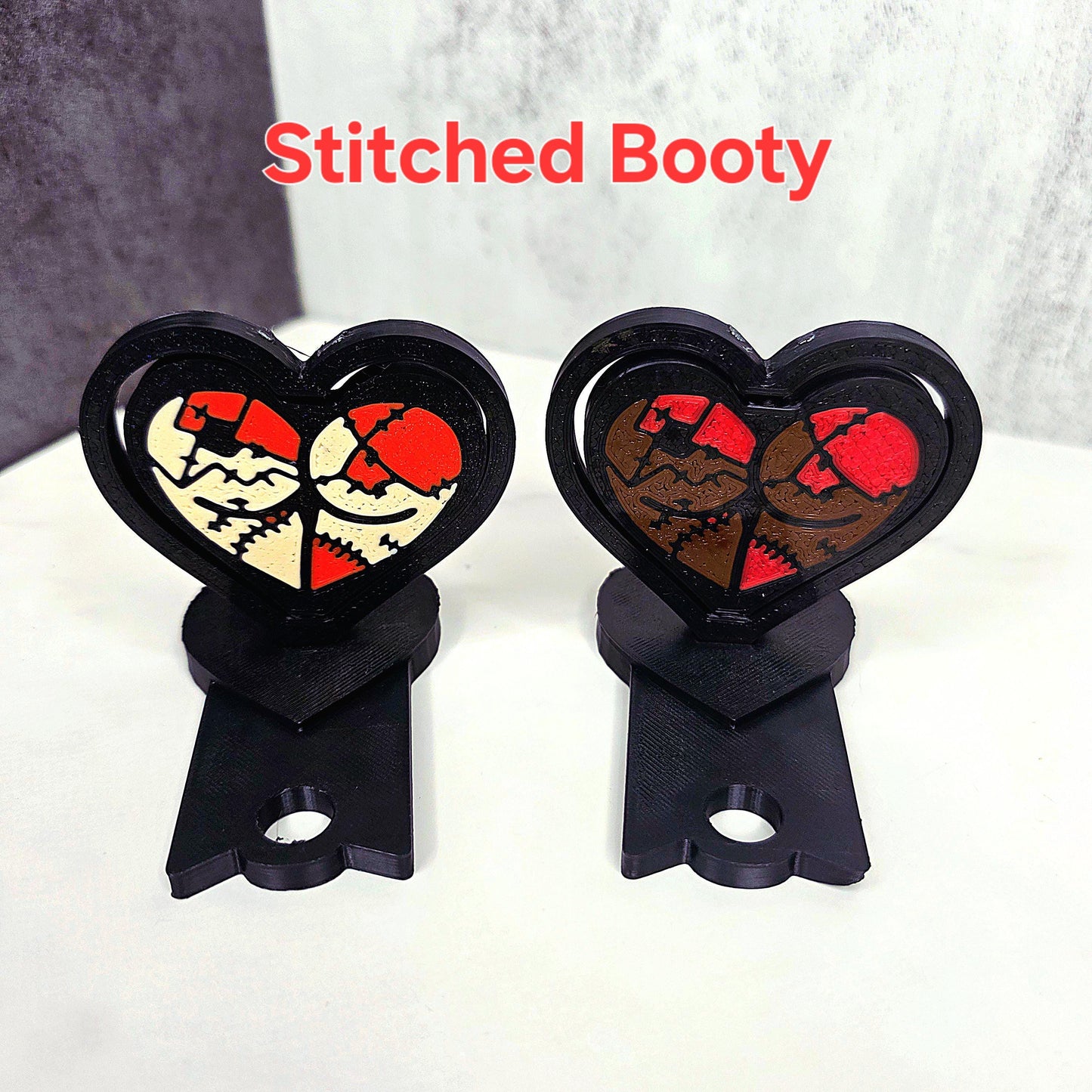 Halloween Thicc Heart Booty Fidget Spinner Topper Bundles for Stanley Tumblers– Pumpkin, Bat, Vampire, Witch, Skeleton, Devil Custom Color