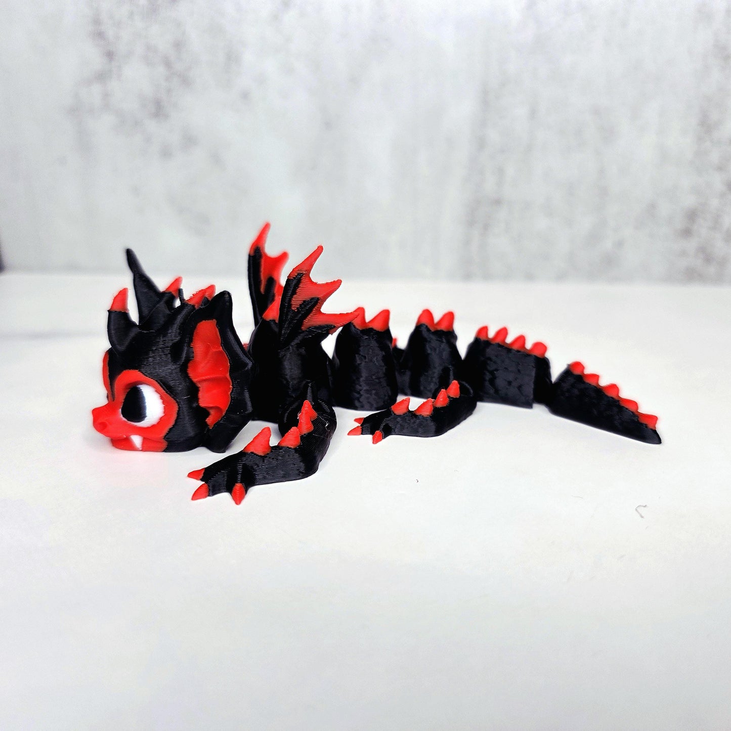 Vampire Bat Dragon Stanley Straw Topper – Spooky 3D Printed Tumbler Accessory Charm for Halloween | Custom Colors To Match Cups