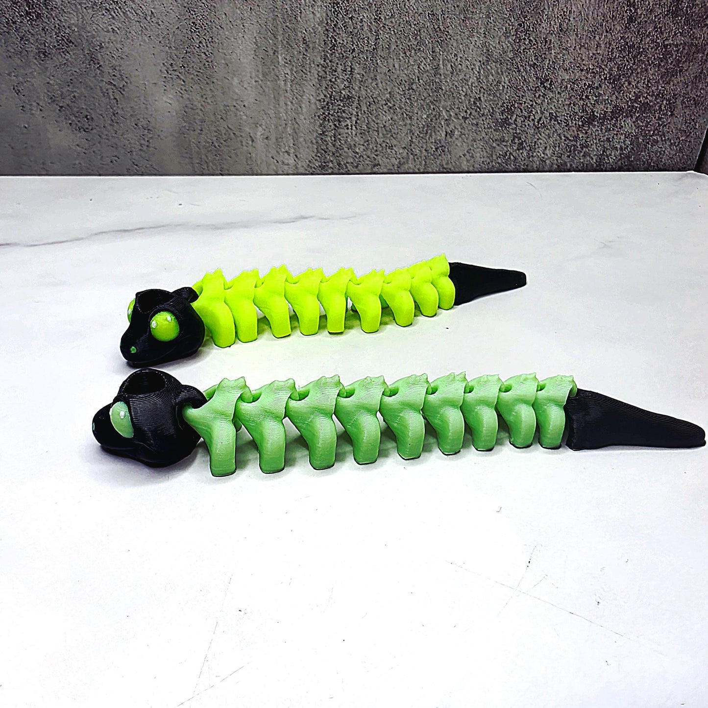 Boney Snake Skeleton Stanley Straw Topper – Glow-in-the-Dark Halloween Tumbler Accessory Charm | Fits 20oz 30oz 40oz Stanley Cups