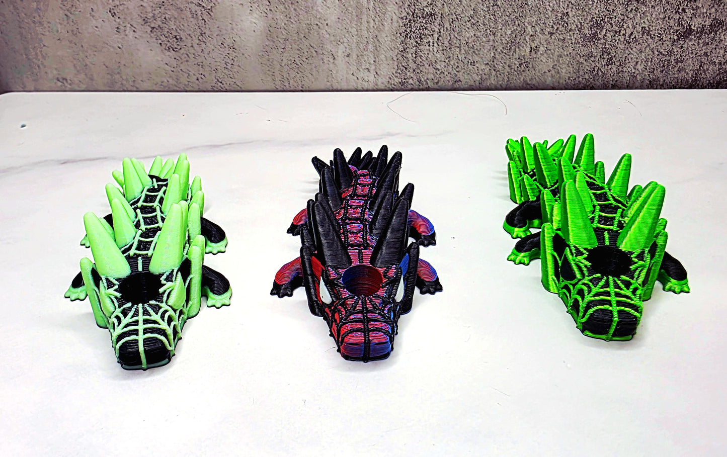 Spider Dragon Stanley Straw Topper – Webbed Spikey Scales Custom Colors & Glow-in-the-Dark Option | 20oz 30oz 40oz Tumbler Accessory Charms