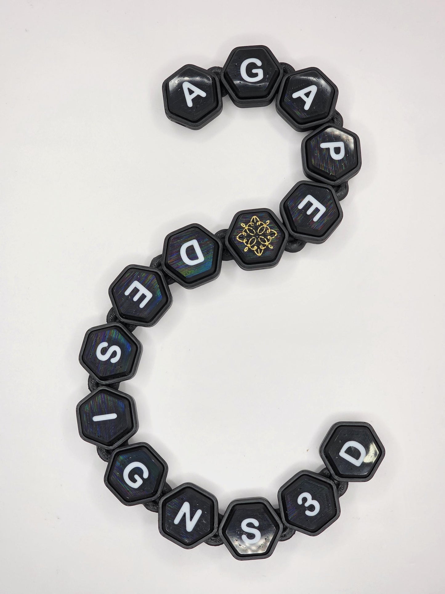 3D Printed Personalized Fidget Clicker Keychains – Custom, fun stress relief and unique gifts for friends, kids and adults!