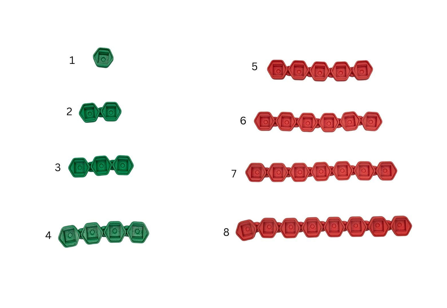 3D Printed Personalized Fidget Clicker Keychains – Custom, fun stress relief and unique gifts for friends, kids and adults!