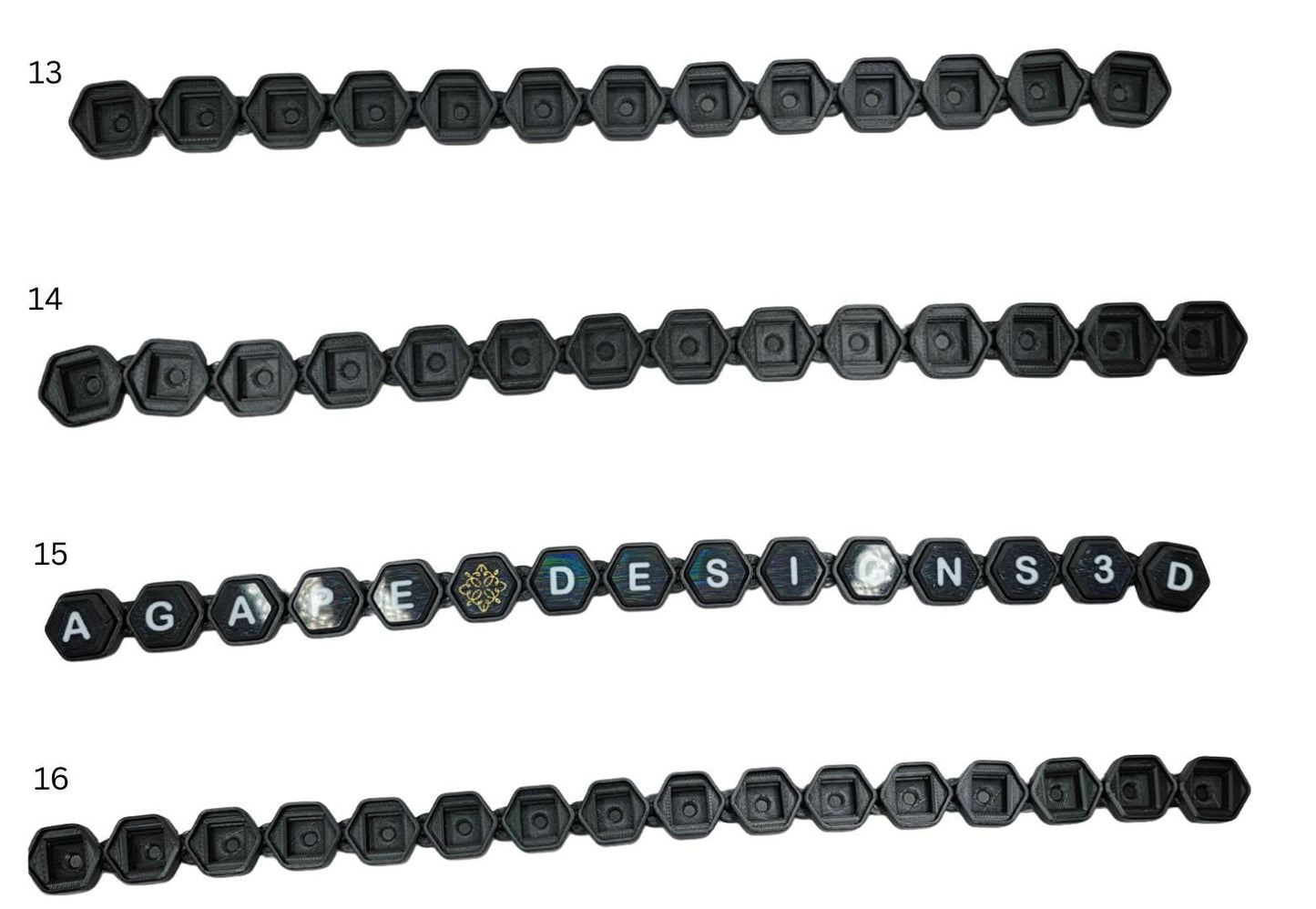 3D Printed Personalized Fidget Clicker Keychains – Custom, fun stress relief and unique gifts for friends, kids and adults!