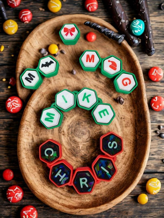 3D Printed Personalized Fidget Clicker Keychains – Custom, fun stress relief and unique gifts for friends, kids and adults!