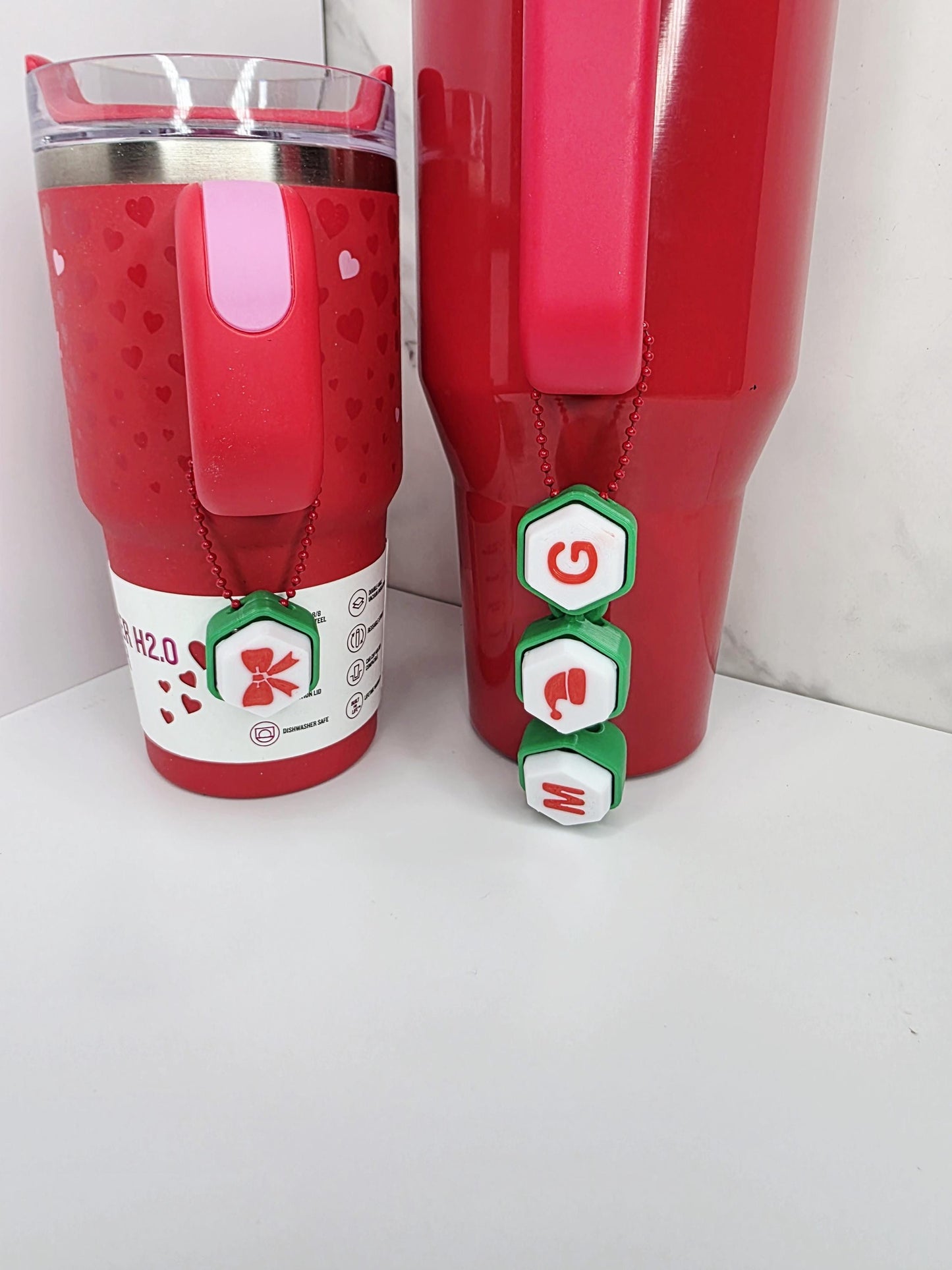 3D Printed Personalized Fidget Clicker Keychains & Tumbler Charms – Custom, fun stress relief and unique gifts for friends, kids and adults!