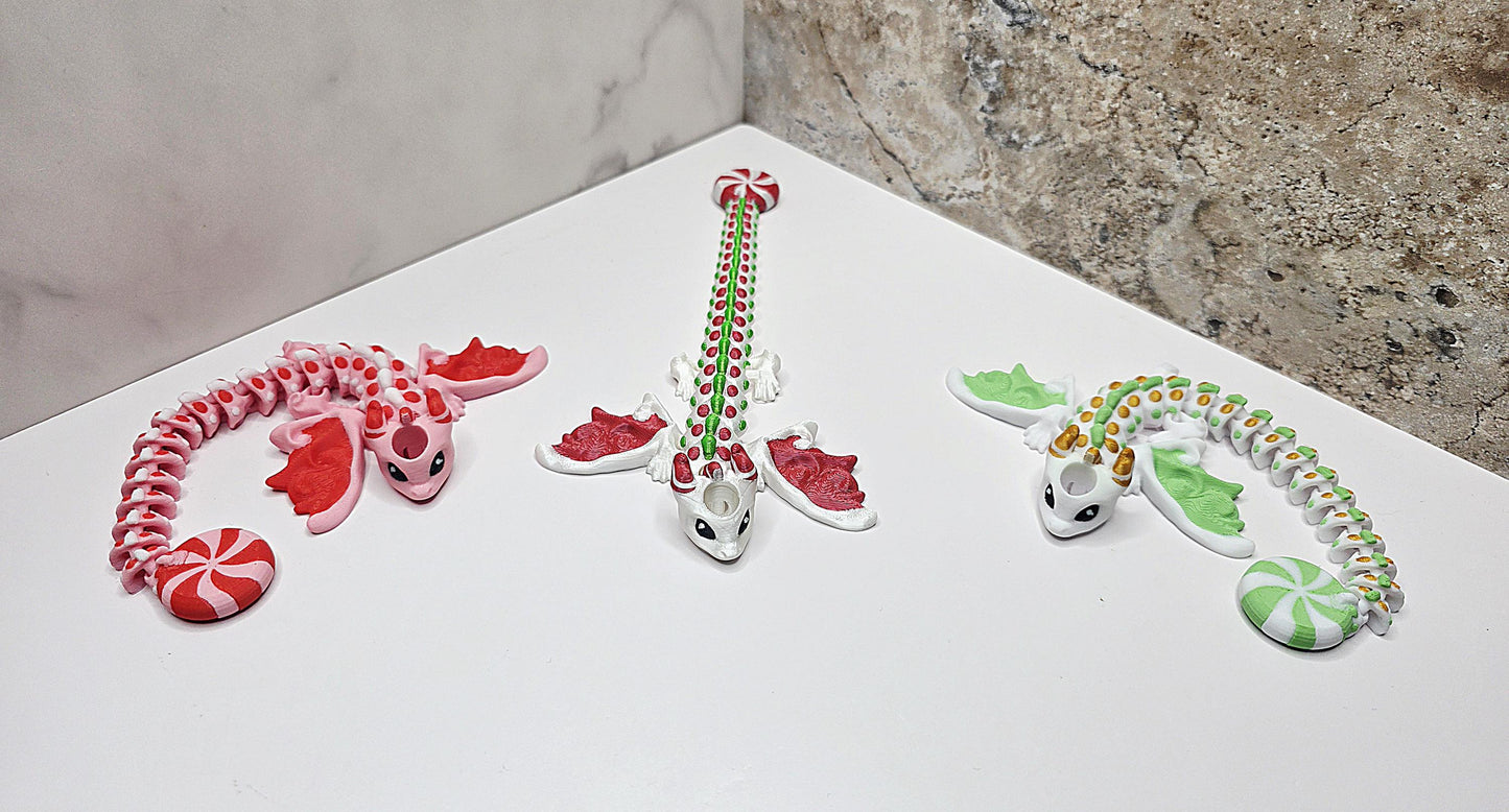 Mint Dragon Straw Topper & Boot for Stanley Tumblers Peppermint, Spearmint, Cinnamon | Bundle or Standalone With FREE Fidget Keychain Charm