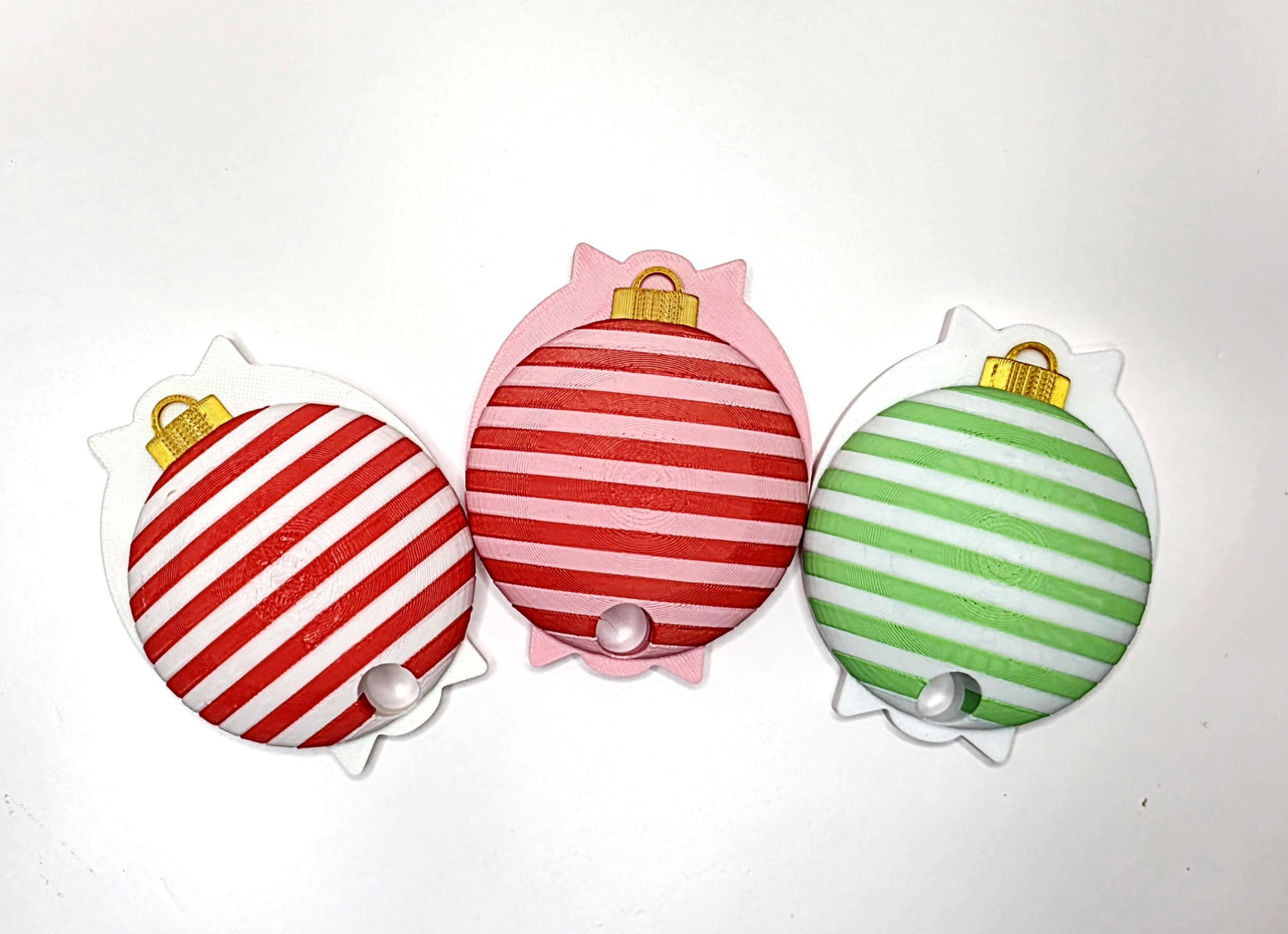 Mint Christmas Ornament Lid Topper & Boot for Stanley Tumblers | Festive Holiday Bundle + FREE Mint Fidget Clicker Keychain