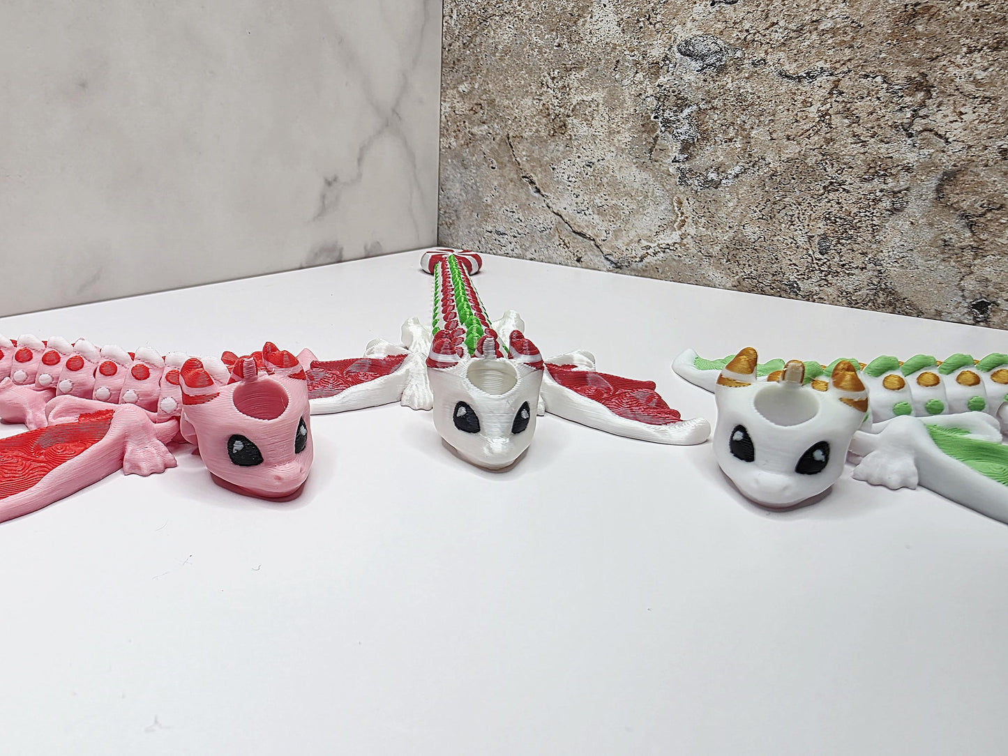 Mint Dragon Straw Topper & Boot for Stanley Tumblers Peppermint, Spearmint, Cinnamon | Bundle or Standalone With FREE Fidget Keychain Charm