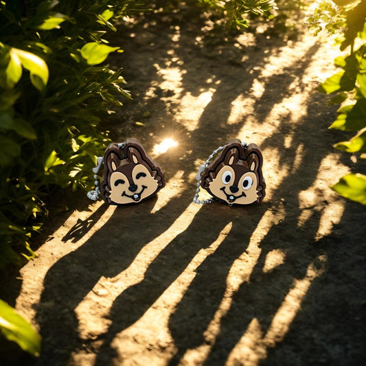 3D Printed Forest Friends Fidget Clicker Keychain – Bunny, Fox & Squirrel| ADHD Anxiety Stress Relief Sensory and Focus | 6 Designs